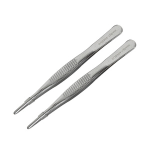 Pinzas Médicas Yankees de Acero Inoxidable 1425, Pinzas de Presión con Puntas Curvas para Cuidado de Heridas y Tareas de Precisión - Product Image 1