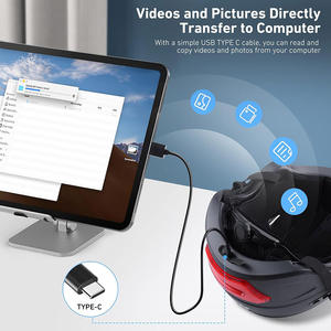 <span class=keywords><strong>Casco</strong></span> Impermeable con Función Inteligente y Estable, <span class=keywords><strong>Casco</strong></span> de Montar <span class=keywords><strong>para</strong></span> Scooter Eléctrico, <span class=keywords><strong>Casco</strong></span> de Ciclismo de Carretera - Product Image 3