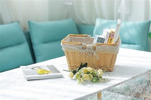 <span class=keywords><strong>Panier</strong></span> pique-nique asiatique 12 personnes Camping gris meilleur sac à dos l'osier bleu avec couvercle boîte tissée <span class=keywords><strong>panier</strong></span> de voyage refroidisseur - Product Image 2