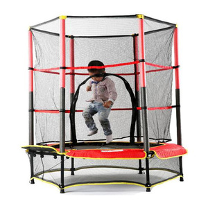 <span class=keywords><strong>Precio</strong></span> de fábrica, trampolín Mini barato, parque de <span class=keywords><strong>fitness</strong></span> al aire libre, trampolín cuadrado redondo para niños de 55 pulgadas con red de seguridad - Product Image 1