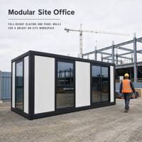 Maison conteneur pliable modulaire préfabriquée sur mesure de 20 pieds et 40 pieds, en forme de Z, préfabriquée, 1 chambre, petite maison conteneur pliable