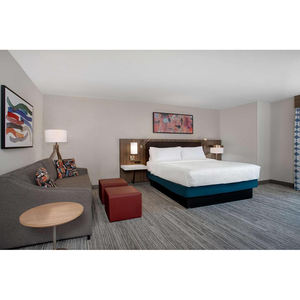 ארון גן hilton ארון גינה עם מראה ואגן עבור דירת מלון עץ מיטת יחיד בוטיק זולה ריהוט מלון - Product Image 2