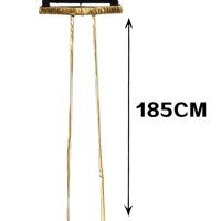 Pafu Bandeaux de jambe élastiques dorés métalliques, serre-jambes antidérapants, accessoires de jambe pour raves, festivals de musique, pour femmes et filles