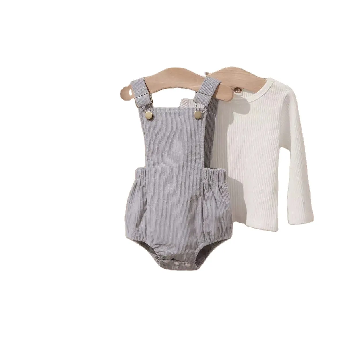 ベビークライミング服の夏のコットンリネンロンパース生まれたばかりのカスタムロゴジャンプスーツ幼児服