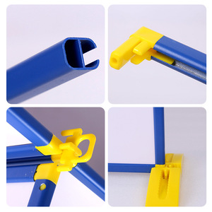 Nhà máy tùy chỉnh có thể tháo rời trong nhà tòa rào cản Divider hệ thống pickleball Tòa Án Surround rào cản pickleball rào cản - Product Image 5