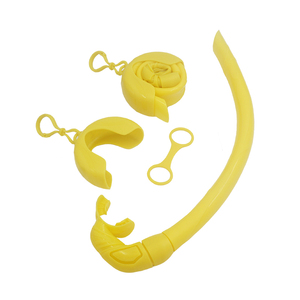 Dropshipping Long Scuba Diving Tube Foldable Wet Freediving <strong>Silicone</strong> Snorkel for <strong>Underwater</strong> Sea Swimming Snorkeling Breathing - Product Image 3