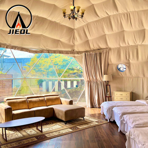 Tente dôme ronde personnalisée de luxe Vue panoramique à 360 ° Protection UV étanche Camping Pique-nique préférable - Product Image 3