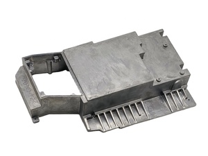 Kustom presisi tinggi ADC12 penutup proyektor tubuh OEM aluminium Investment <span class=keywords><strong>Casting</strong></span> kandang perumahan