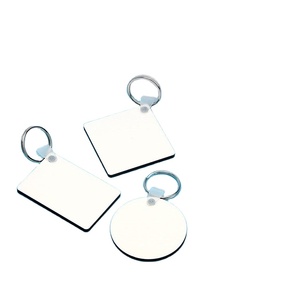 نمط شخصي سلسلة مفاتيح خشبية طباعة ملونة مخصصة زوجين مفتاح العلامة التذكارية - Product Image 4
