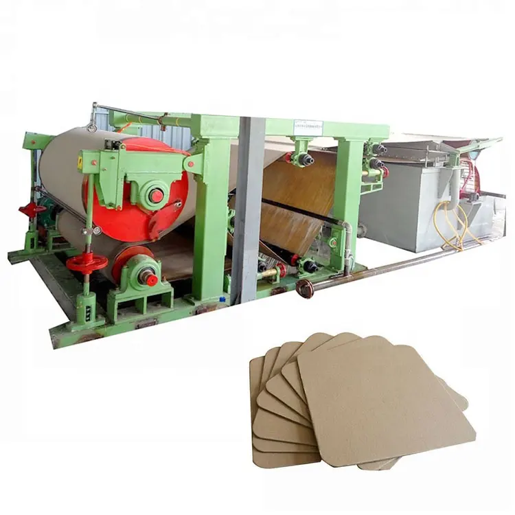 Wit Golfkarton Papier Plaat Making Machine Gebruikt