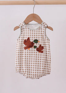 Custom Print Casual Baby Boy <b>Shorts</b> Outfits <b>Toddler</b> Bubble Romper Wholesale Brother Newborn Clothing - Product Image 2