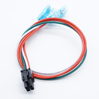 Asli Molex 5557 4.2Mm 2*2 4 Pin Konektor untuk 4.8Mm Terminal Wire Harness UL1007 22AWG 300mm Kabel