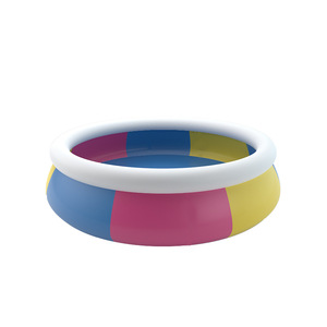 Piscine gonflable ronde Pursuefree, grande, pour usage familial en extérieur, en PVC, 3 couches renforcées, durable - Product Image 2