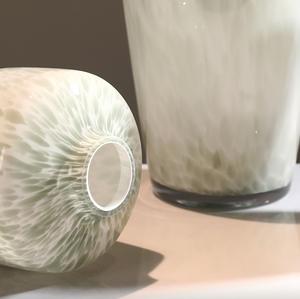White Porcelain Colored <b>Glass</b> Vase <b>Ornaments</b> Home Hydroponic <b>Glass</b> Vase Model Room Flower Soft Decoration <b>Glass</b> Vase - Product Image 5