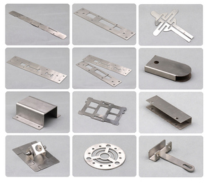 JXD hợp đồng sản xuất tấm kim loại chế tạo chính xác màu đen sơn tĩnh điện thép carbon uốn hình thành dập các bộ phận - Product Image 4