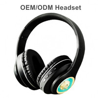 Headset Nirkabel OEM dengan Desain Over-ear JL7018, Suara HD Latensi Rendah, Dapat Dilipat, Headband Dapat Disesuaikan, BT untuk Gaming