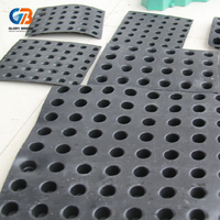 Planche de drainage alvéolée en plastique HDPE 16mm-40mm avec géotextile non-tissé pour jardin moderne, barrage, pente scolaire, personnalisable