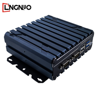 LNZK Fabricant Direct Fanless Mini PC Support Win10/Win11/Linux Système puissant 4LAN Firewall Route