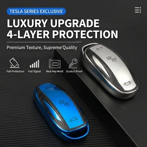 [Directo de Fábrica] Funda de Llave GSAISI de Precisión 1:1 en TPU para Tesla Model X |   Carcasa Protectora Ligera y Transparente para Control Remoto | - Product Image 6