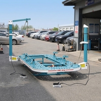 Machine de redressage de châssis automobile pour atelier, équipement de réparation de carrosserie en acier et aluminium