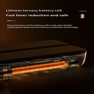 Calentador de Manos Digital Magnético Inteligente de Doble Uso, Calentamiento Rápido, 2 Unidades, 6000 mAh Recargable, para Hogar y Auto, Plástico, Superventas - Product Image 2