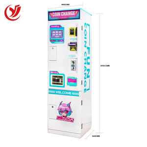 Cao An Toàn Trong Nhà Vui Chơi Giải Trí Công Viên Tùy Chỉnh Thẻ Trao Đổi Máy Trao Đổi Tiền Tệ Máy Tự Động Đồng Xu Trao Đổi Máy - Product Image 3