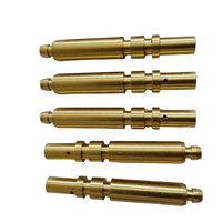Connecteur de borne électrique en laiton usiné CNC plaqué or/argent de haute précision, fabriqué à Dong Guan