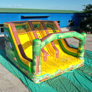 Toboggan gonflable double voie pour bonbons, château gonflable durable avec toboggans, maison de rebond gonflable pour la vente et la <span class=keywords><strong>location</strong></span> commerciales - Product Image 2