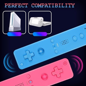 2 In1 Wireless Joystick <b>Remote</b> <b>Controller</b> Built-in Motion Plus Nunchuks Gamepad Joypad <b>Control</b> - Product Image 3