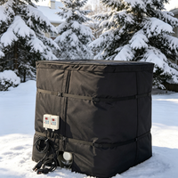 Chauffe-réservoir IBC MEGA YUNENG 275 gallons 120V 3000W en tissu Oxford imperméable avec alliage de nicrome, montage au sol