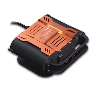 Mode arrêt automatique 12V pince de batterie Double cylindres 120PSI gonfleur de pneu compresseur d'air de pneu de voiture robuste pour voiture camion SUV