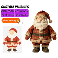 Boîte cadeau de Noël personnalisée, jouet en peluche mignon, figurine en peluche douce pour les fans de jeux, cadeau et décoration de chambre pour les passionnés