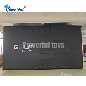 Simulador de golf inflable impermeable para exteriores, tienda de campaña, recinto de golf de Bahía de práctica y jaula de golpe para publicidad de golf - Product Image 6