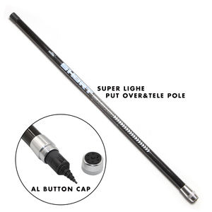 Mini <span class=keywords><strong>tele</strong></span> de pesca de competición profesional, 100% de carbono, alta calidad, pesca corta - Product Image 5