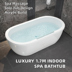 Bồn tắm cao cấp hiện đại, bồn tắm tự do đặt trong nhà, bồn tắm acrylic độc lập, bồn tắm ngâm mình tự do - Product Image 4
