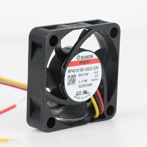 Ventilador Axial de Refrigeración SUNON MF40101VX-1000C-G99 Eléctrico 40x40x10mm 12VDC 87mA 1.17W 8500RPM 9.9CFM con Rodamiento de Vapor para Gabinetes e Inversores - Product Image 2