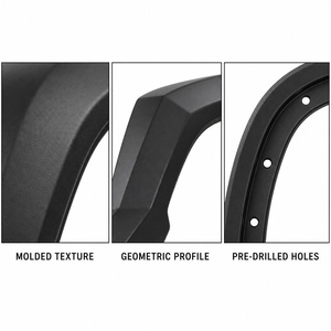 Élargisseurs d'ailes style <span class=keywords><strong>Avengers</strong></span> pour Jeep Wrangler JT Gladiator 2020-2025 – Ensemble de garde-boue directement d'usine - Product Image 2