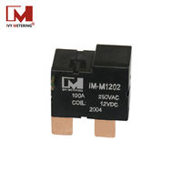 Relais de moteur miniature 12V IM-M1202 100A 250VAC à commande à distance, type de verrouillage, pour compteur électrique