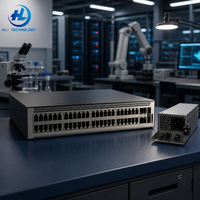 5731S-S48S4X-A Switch de Red Gestionado de Capa 3 con 48 Puertos Gigabit SFP y 4x10G SFP+ Uplink, Unidad de Switch Agregado para Rack