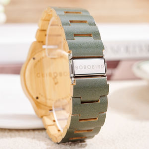 El yapımı klasik kuvars ahşap izle işaretçi arama ekran ile özel Logo OEM marka düşük adedi Dropshipping toptan - Product Image 3