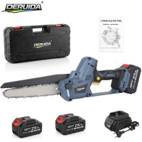 DERUIDA – Scie à chaîne électrique portable mini, vente en gros d'usine, machine à couper le bois, scie à chaîne de jardin