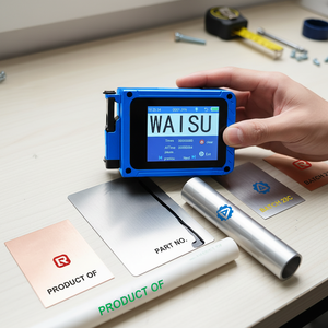 WAISU 12,7mm impresión portátil Mini impresora de inyección de tinta de mano automática tinta de secado rápido para bolsa de plástico tubo lata bolsa de embalaje botella - Product Image 4