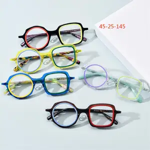 Kacamata terbaru Frame De logam membaca, Anti cahaya biru memblokir kacamata bingkai kacamata untuk wanita