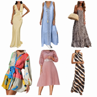 Robe Grande Taille d'Été Fleurie, Élégante Robe de Soirée sans Manches, Vêtements Longs