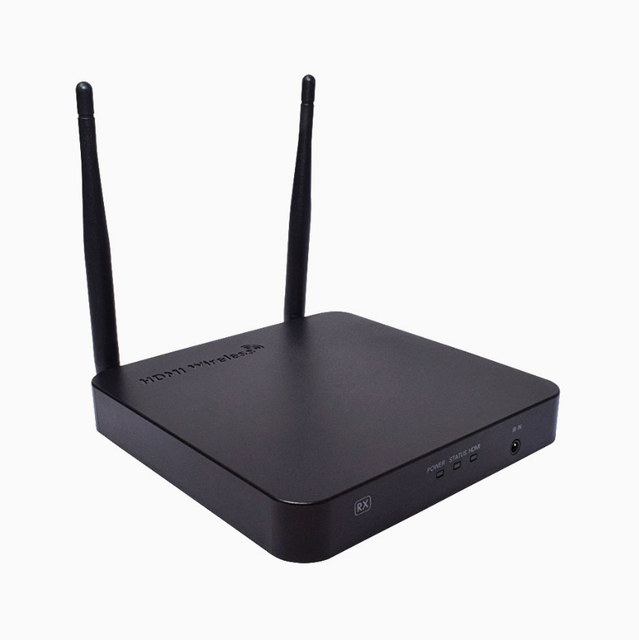 Wireless Extender Offers Interference-free Wireless Transmission up to 100-200 Meters and Supports Infrared.