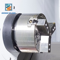 Tour CNC à banc incliné industriel robuste LA3900-700, entre-axes 700 mm, tourelle et contre-porteuse, machine-outil de tournage et fraisage de métaux