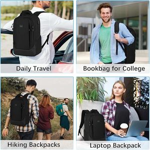 Goloni Travel <strong>Laptop</strong> <strong>Backpack</strong> Business Slim Durable <strong>Laptops</strong> Travel <strong>Backpacks</strong> 15.6 Inch College Computer Bag for Men <strong>Women</strong> Daily - Product Image 4
