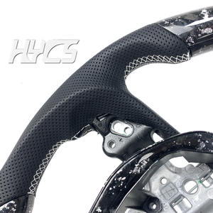 Accesorios interiores de coche volante de fibra de carbono forjado adecuado para Toyota Camry <span class=keywords><strong>Laura</strong></span> Highlander - Product Image 5