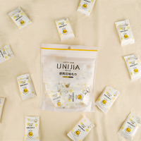 Toalla Facial Comprimida Desechable de Tela No Tejida, Esenciales de Baño, Envuelta Individualmente, Portátil para Viajes, OEM, Biodegradable