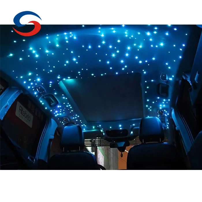 Fabrik preis 16w Glasfaser-Beleuchtungs set Generator Starlight LED-Beleuchtung Sternen himmel im Auto Innen beleuchtung für Auto